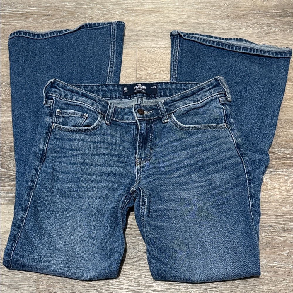 Hollister Dark Blue Flare Jeans